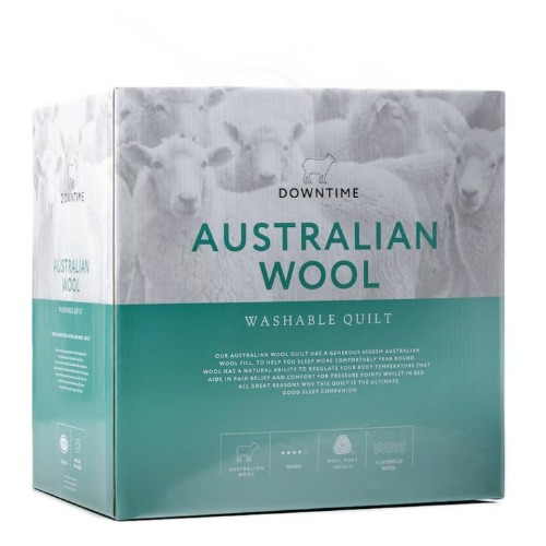 Downtime Australian Washable Wool Quilt
